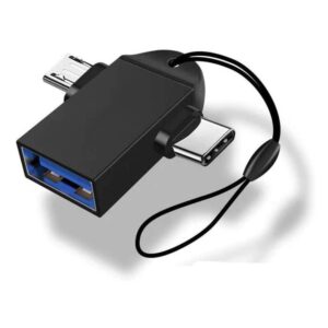 Adaptador OTG 2 en 1