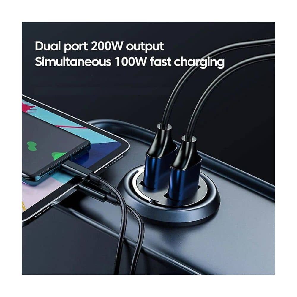 Cargador de auto de carga rápida Dual USB - Imagen 3