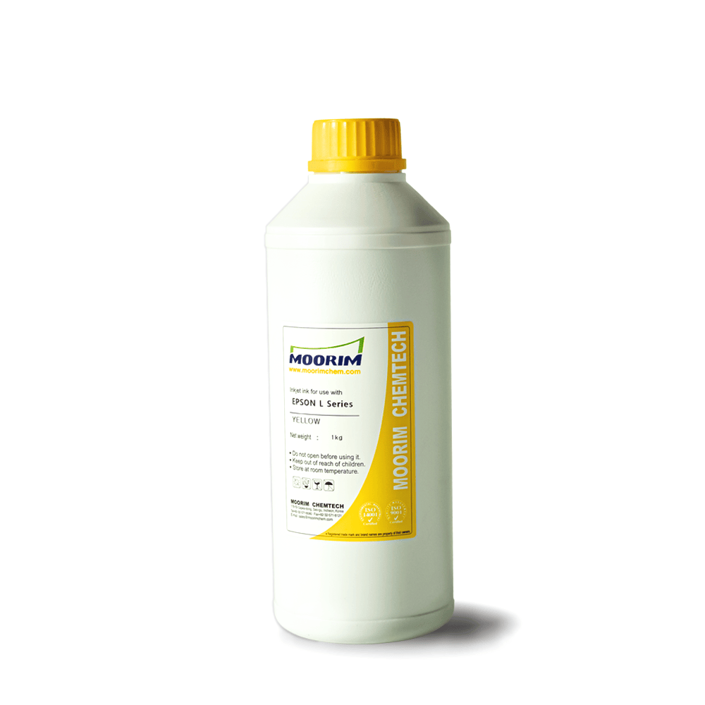 Pomo de Tinta Epson Moorim Serie L DYE Amarillo 1 Litro
