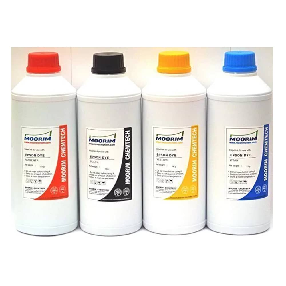 Pomo de Tinta Epson Moorim Serie L DYE Amarillo 1 Litro - Imagen 2