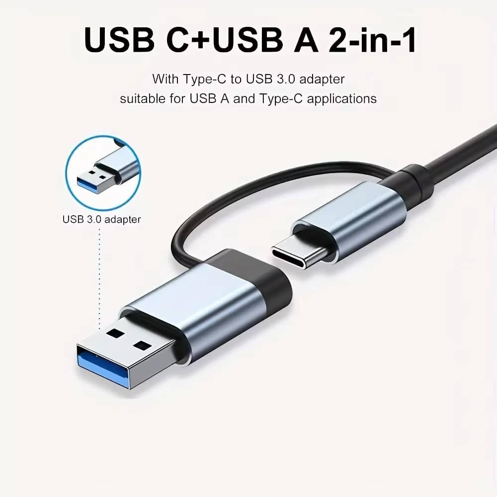 Regleta Hub USB-C 7 VIENON de Aluminio - Imagen 4